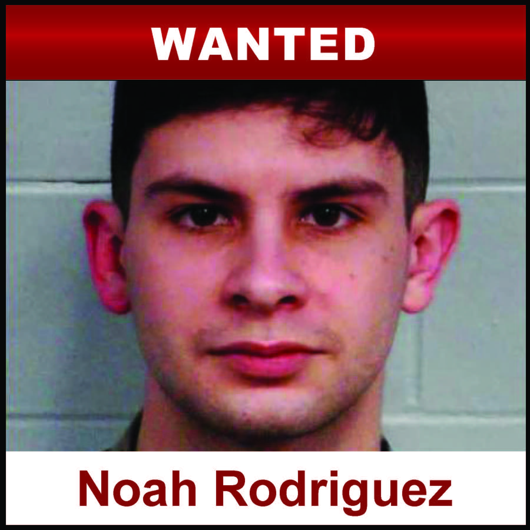 Noah Rodriguez, Wanted person 